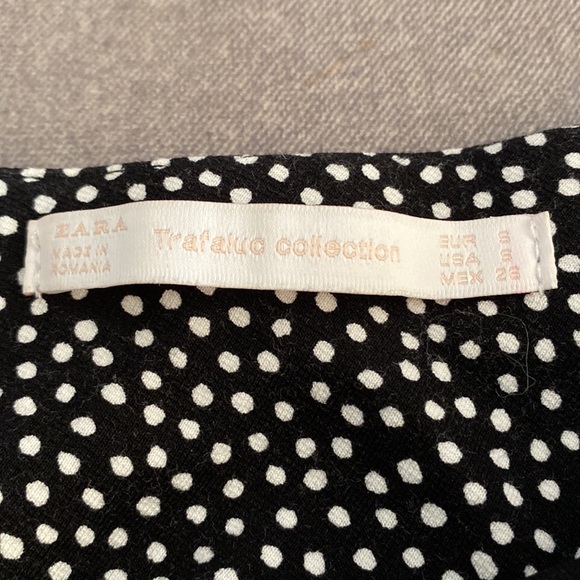 Zara off shoulder polka dot dress - Picture 4 of 4